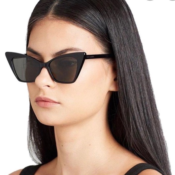 YSL, Saint Laurent SL244 001 Black Sunglasses - Picture 6 of 7